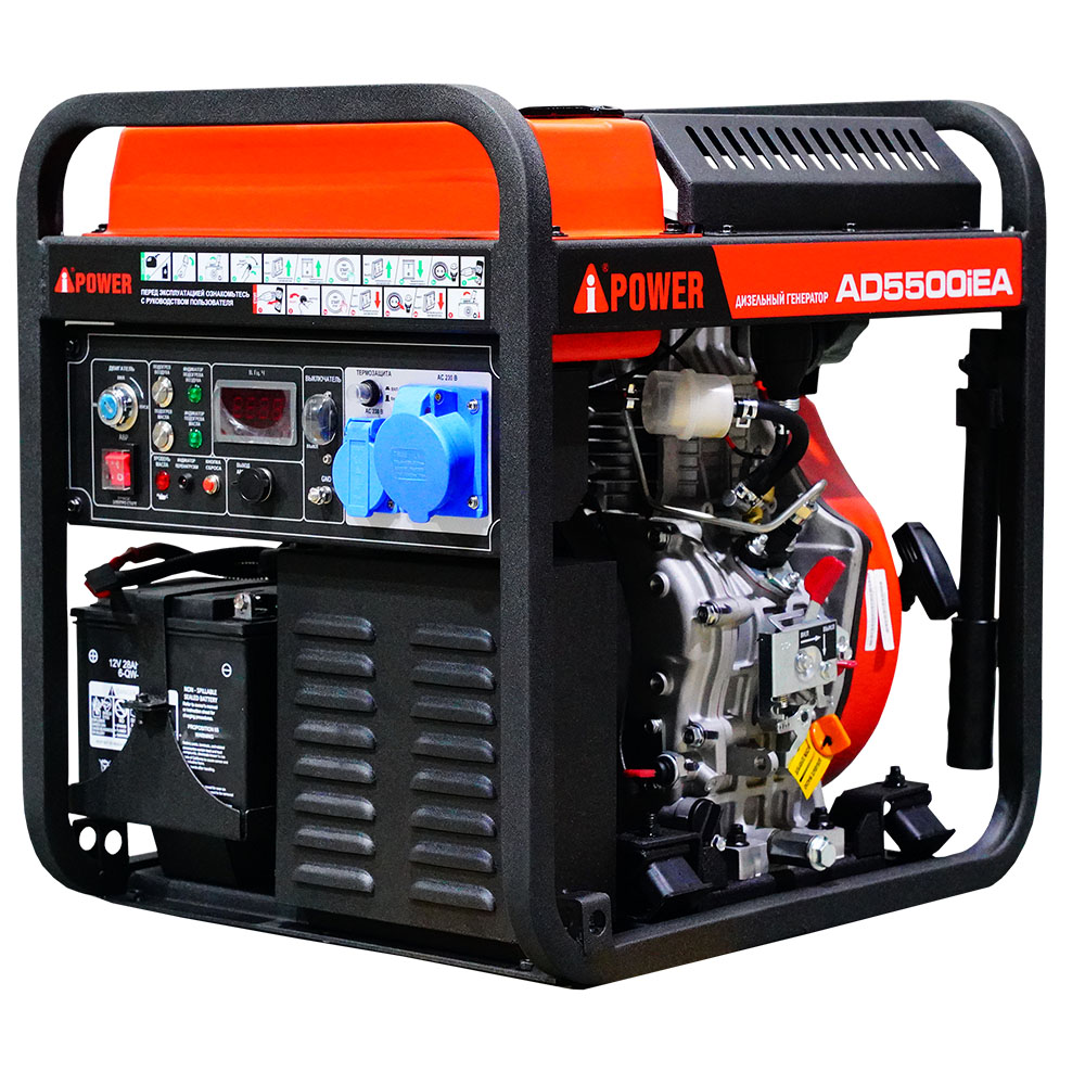 Инверторный дизельный генератор A-iPower AD5500iEA