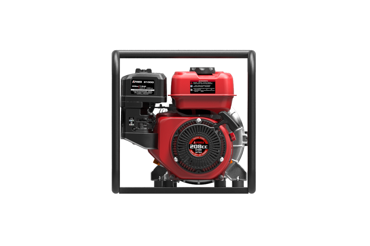 Бензиновая мотопомпа для грязной воды A-iPower AWP80Т